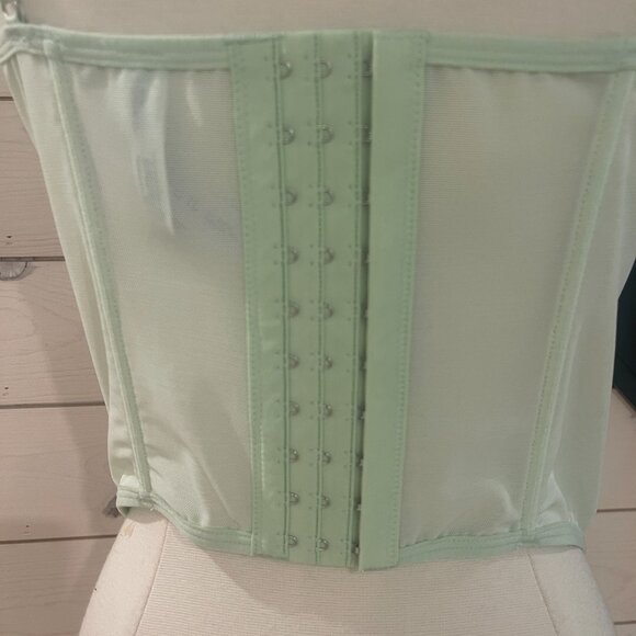 020 Urban Outfitters Out From Under Modern Love Corset Top NWOT Size XLarge - Picture 7 of 11